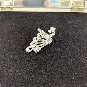 Sterling silver peacock ring